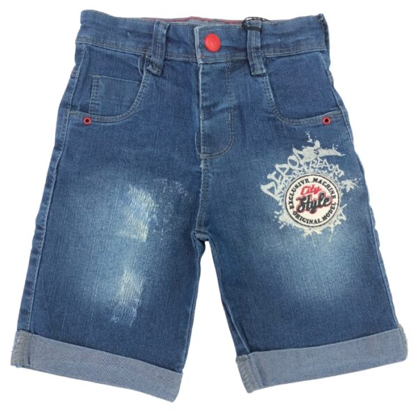 BERMUDA JEANS MASCULINA